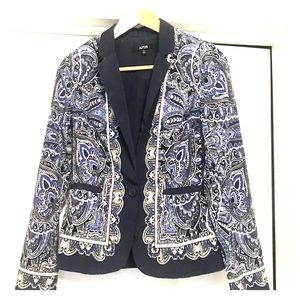 Paisley blazer